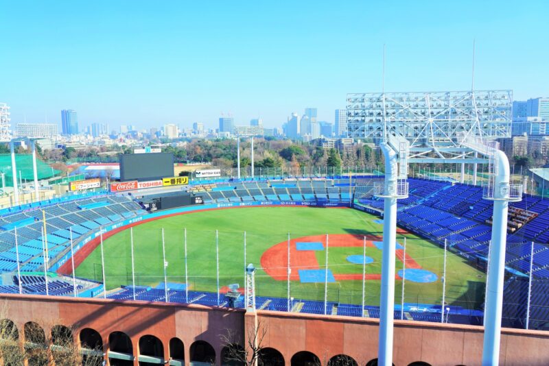 明治神宮野球場の座席表と会場情報