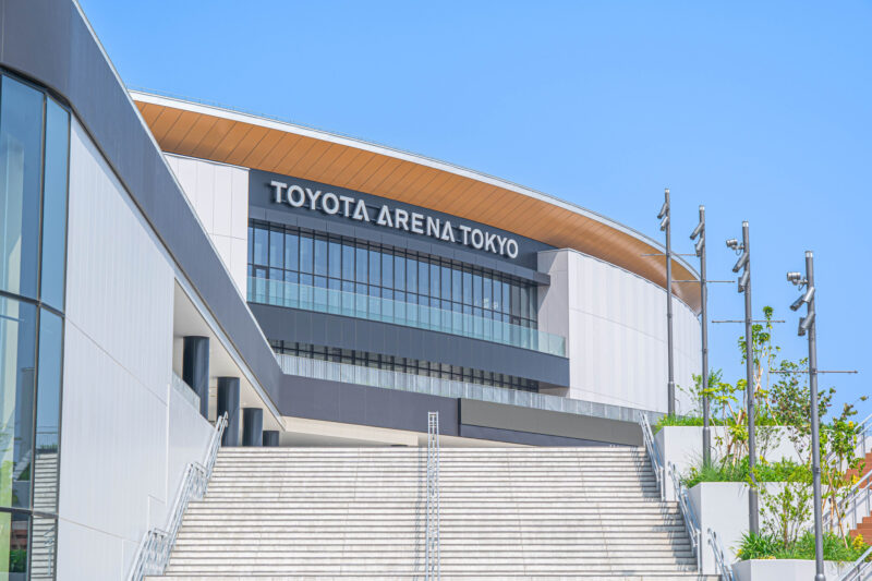 トヨタアリーナ東京の座席表と会場情報