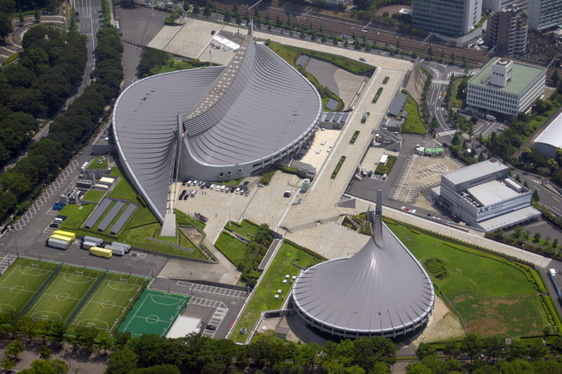国立代々木競技場第一体育館(代々木第一体育館)の座席表と会場情報